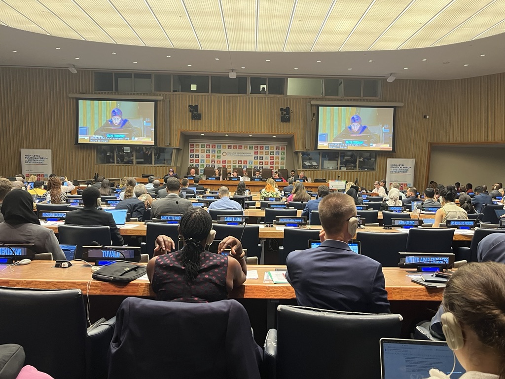 Meeting at United Nations event