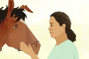 Caballito and his new owner, Ismelda