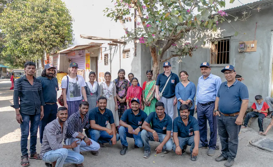 Brooke staff in India