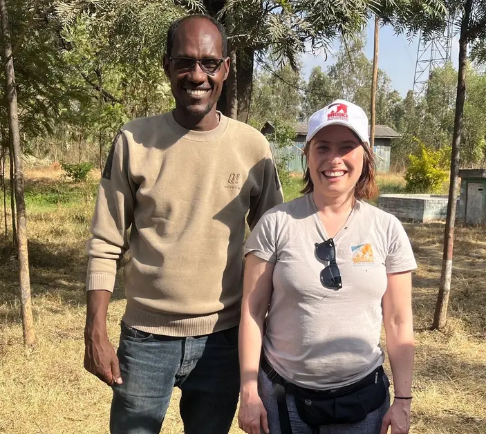 Brooke staff in Ethiopia