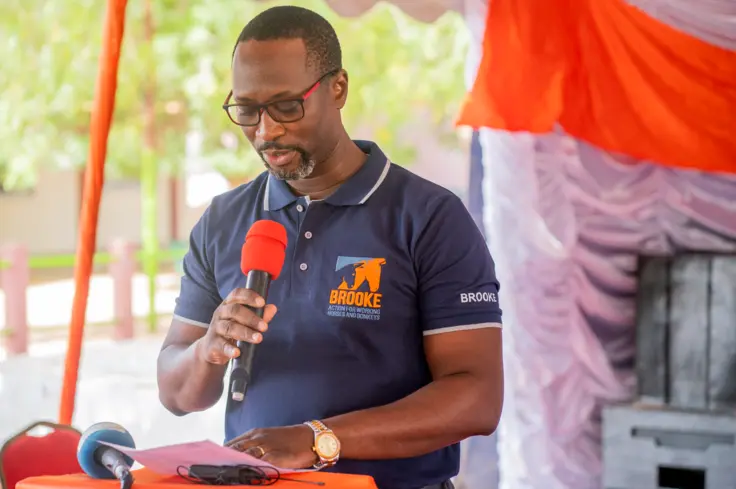 Brooke West Africa Regional Representative, Emmanuel Sarr