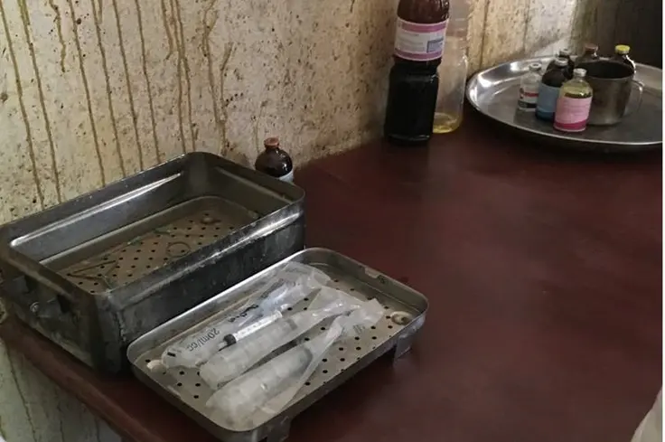 An Ethiopian vet kit