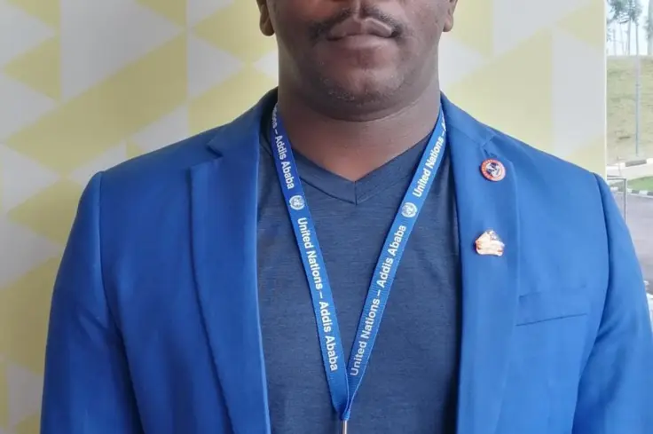 Brooke East Africa's Advocacy and Innovations Officer Samuel Theuri